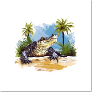 American Alligator Posters and Art